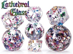 DOUBLE DICE - CATHEDRAL GLASS
